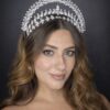 Dilek Gelin Aksesuarları After Tacı Beyaz DLK1205
