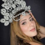 Dilek Gelin Aksesuarları After Tacı Beyaz DLK1229