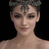 Dilek Gelin Aksesuarları Alınlık Siyah Model 17