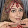 Dilek Gelin Aksesuarları Alınlık Kırmızı Model 14