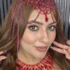 Dilek Gelin Aksesuarları Alınlık Kırmızı DLK1231 Dilek Gelin Aksesuarları Alınlık Kırmızı DLK1231